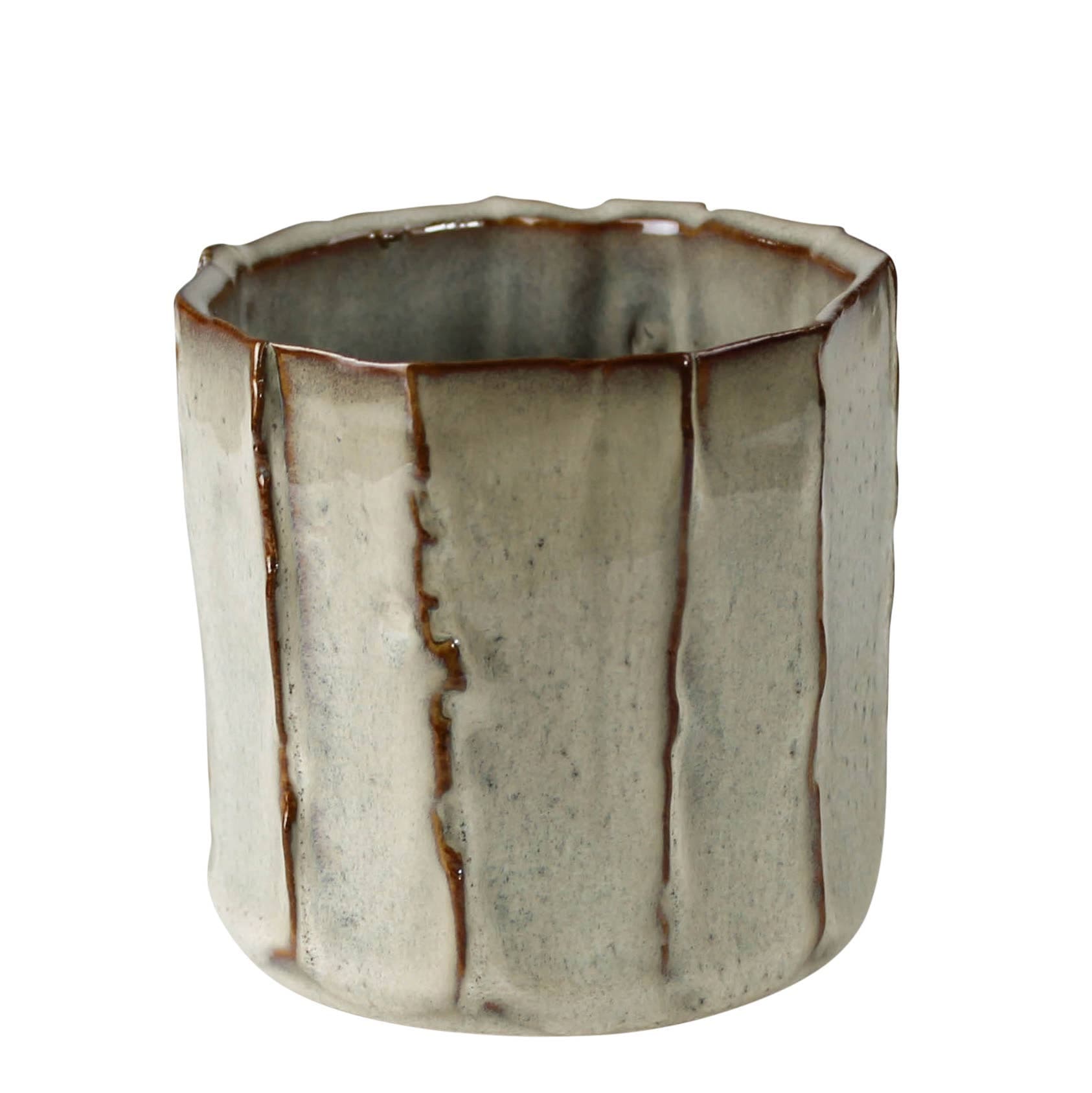 Chemi Cachepot, Ceramic 4"