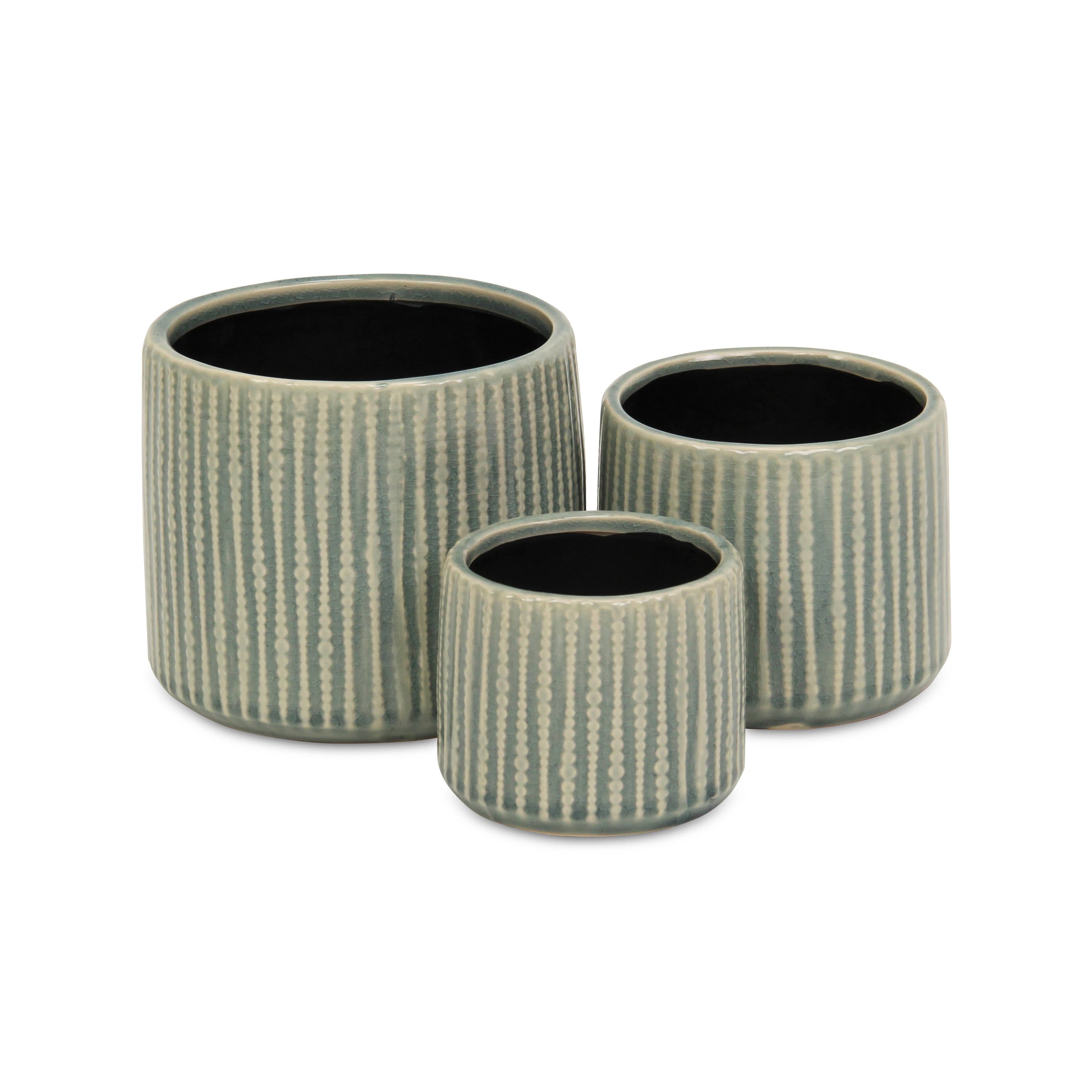 Arianthe Orb Patterned Ceramic Pot