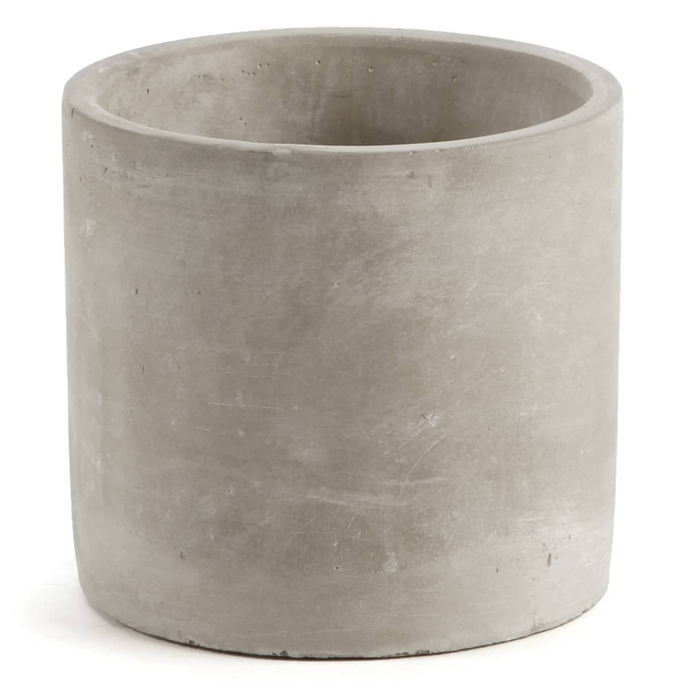 Concrete Pipe Cachepot 6"