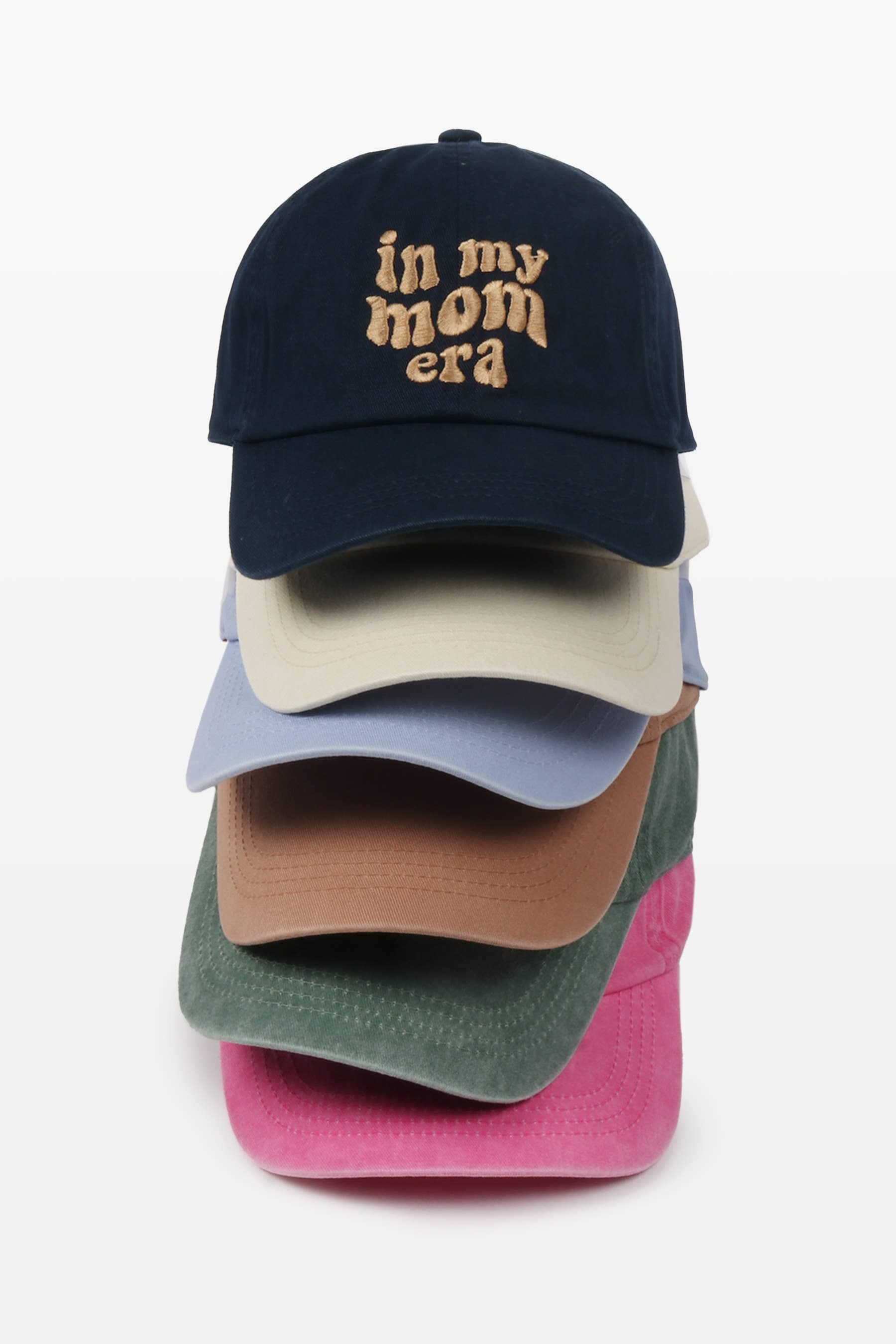 In My Mom Era Embroidered Baseball Cap