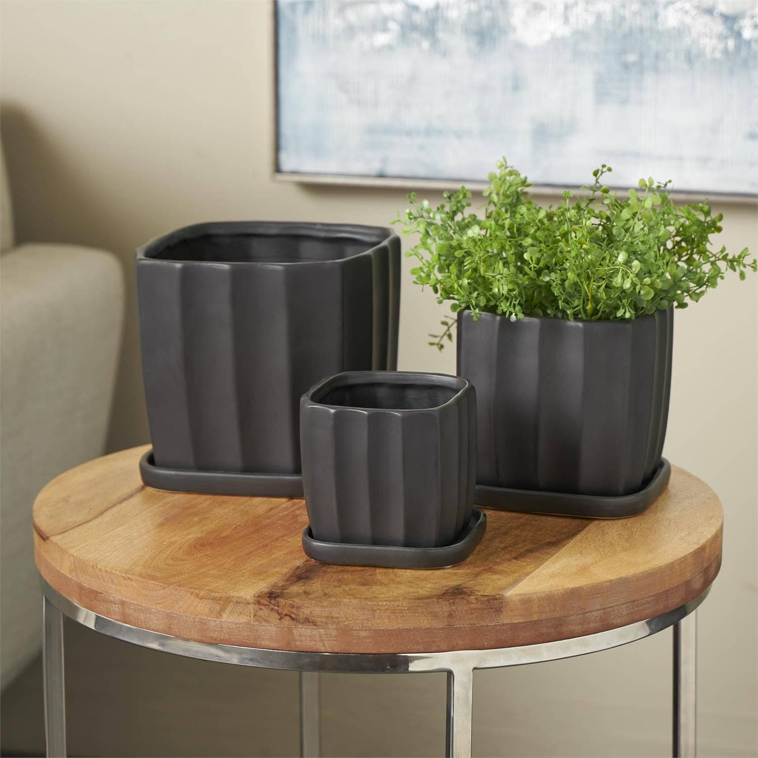 LUX Collection: Ceramic Matte Black 4"